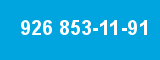 926 853-11-91